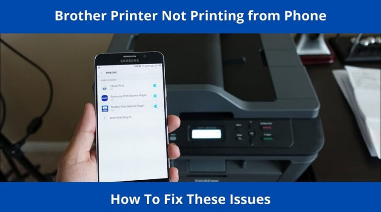 brother printer will not print test page