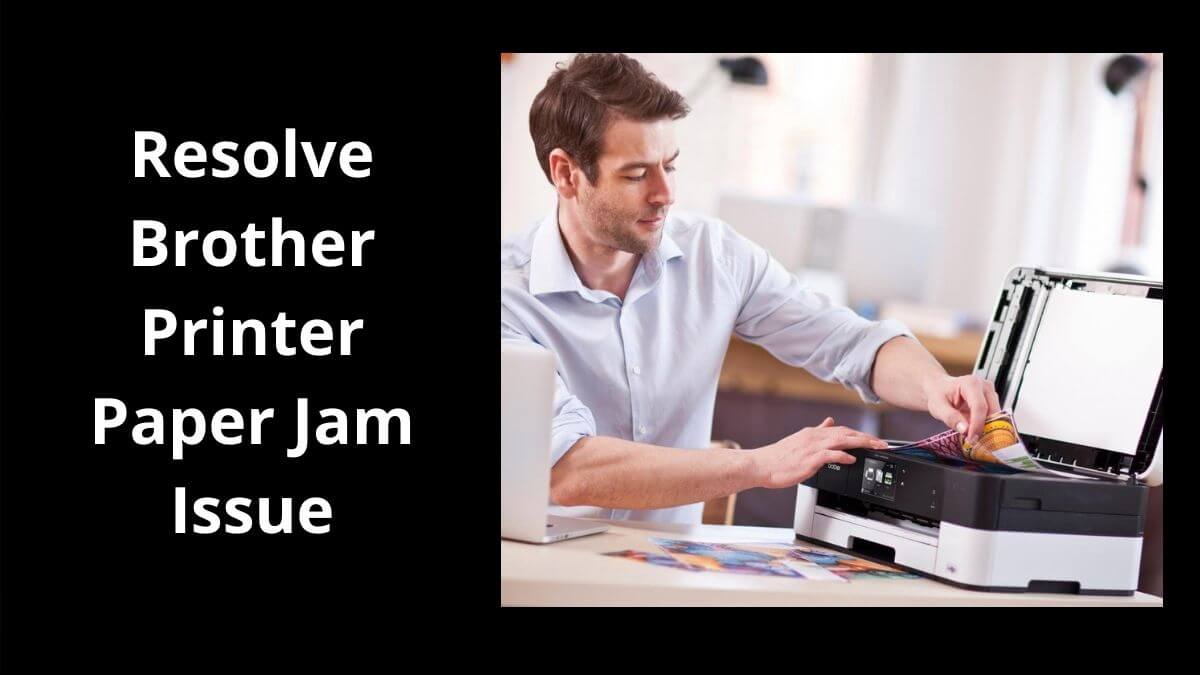 jam inside brother printer