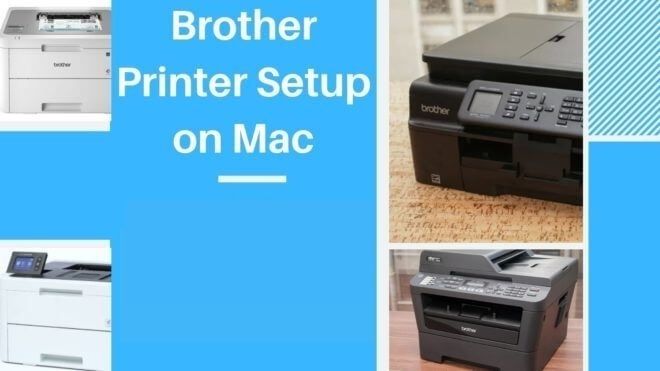 how to install a brother printer on mac