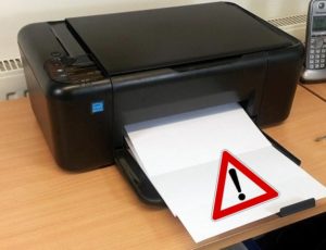 Brother printer prints blank pages