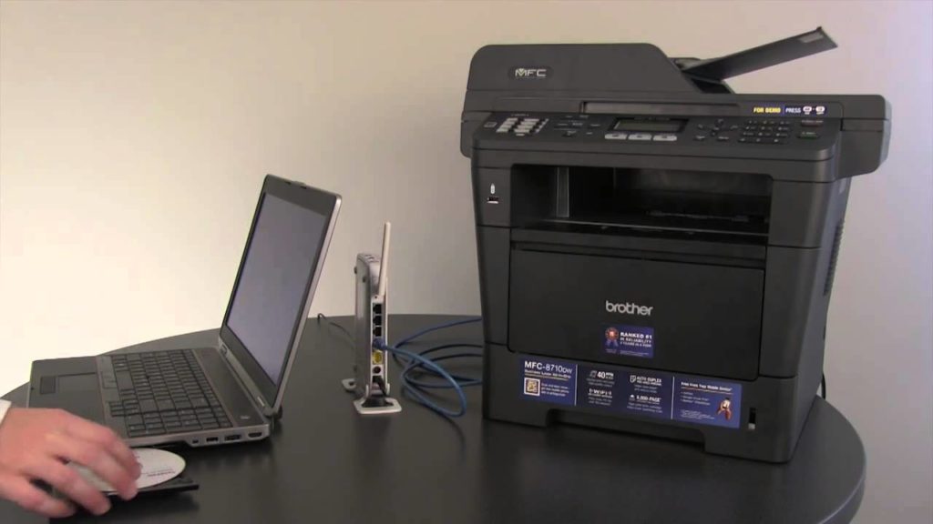 can t find brother printer on network windows 10
