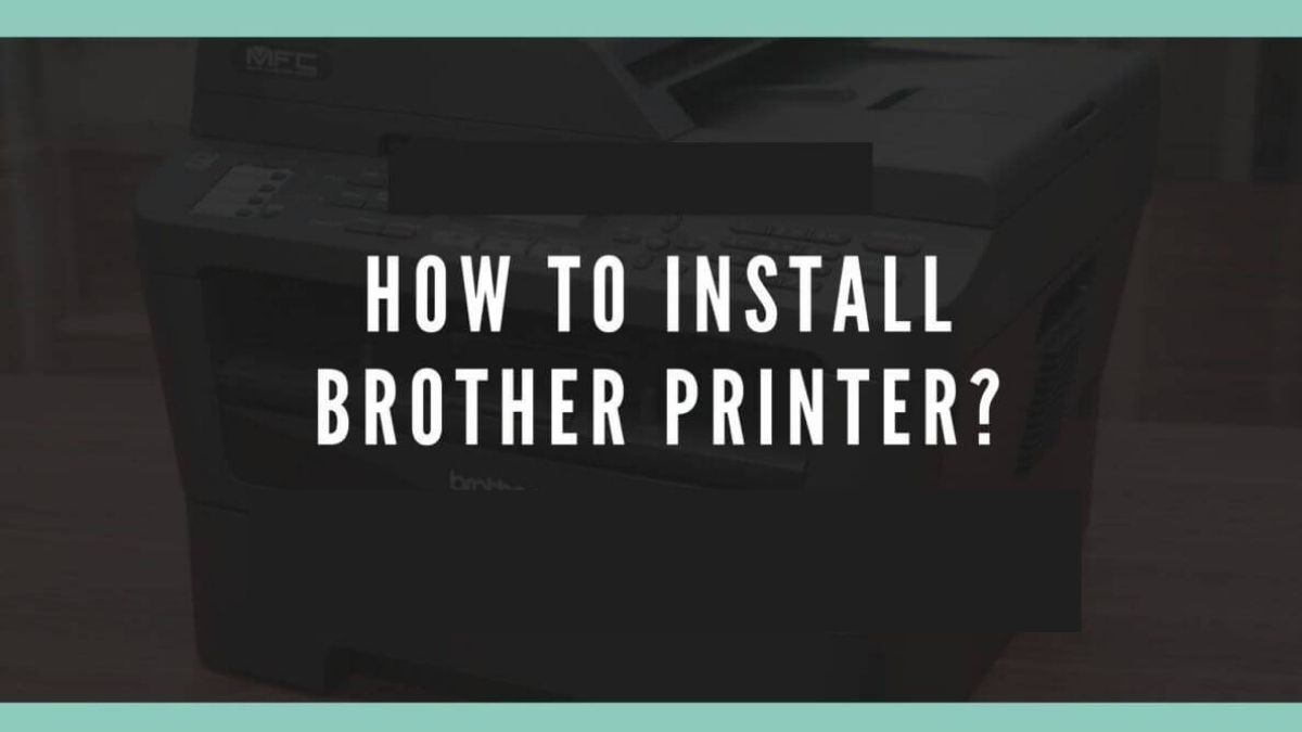 install brother printer