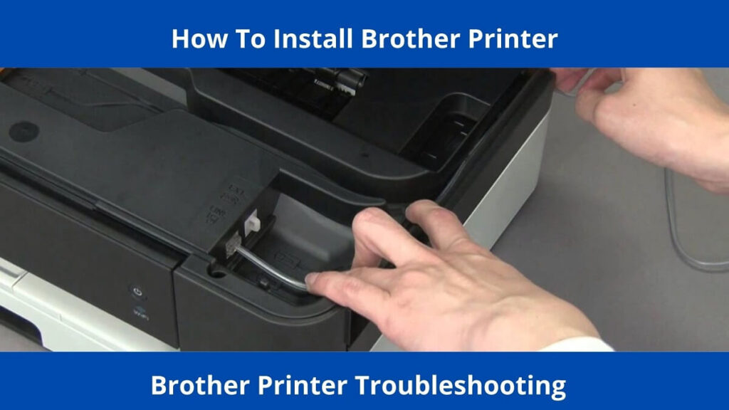 brother printer install hangs