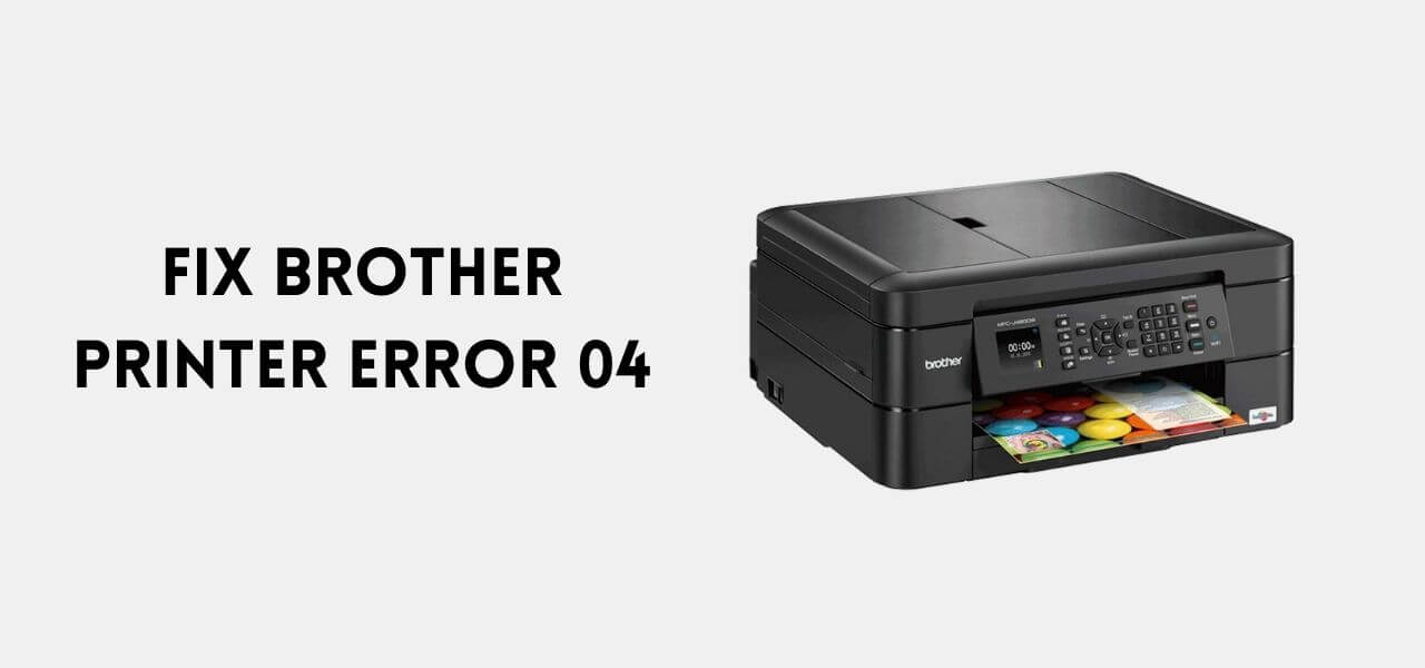 Fix Brother Printer Error 04