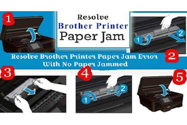 Resolve Brother Printer Paper Jam Error With No Paper Jammed